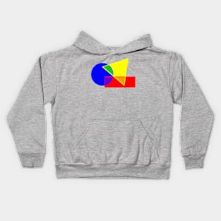 Minimalist Shapes Kids Hoodie